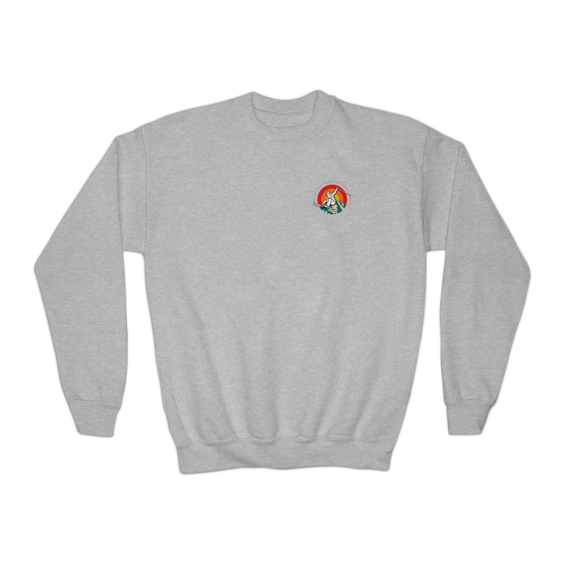 Youth ski jump Crewneck Sweatshirt