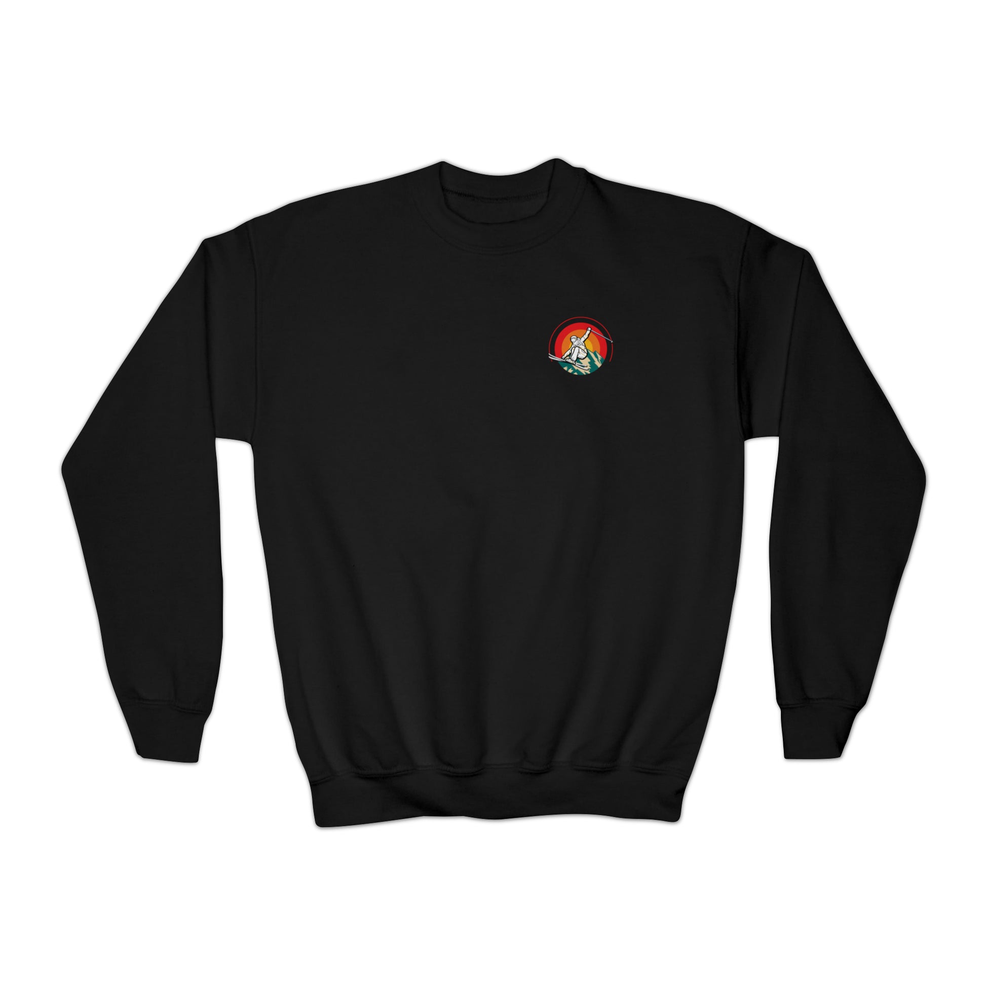 Youth ski jump Crewneck Sweatshirt