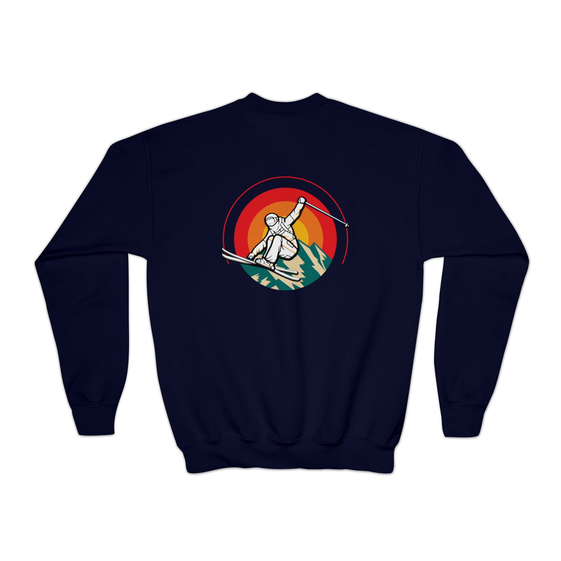 Youth ski jump Crewneck Sweatshirt