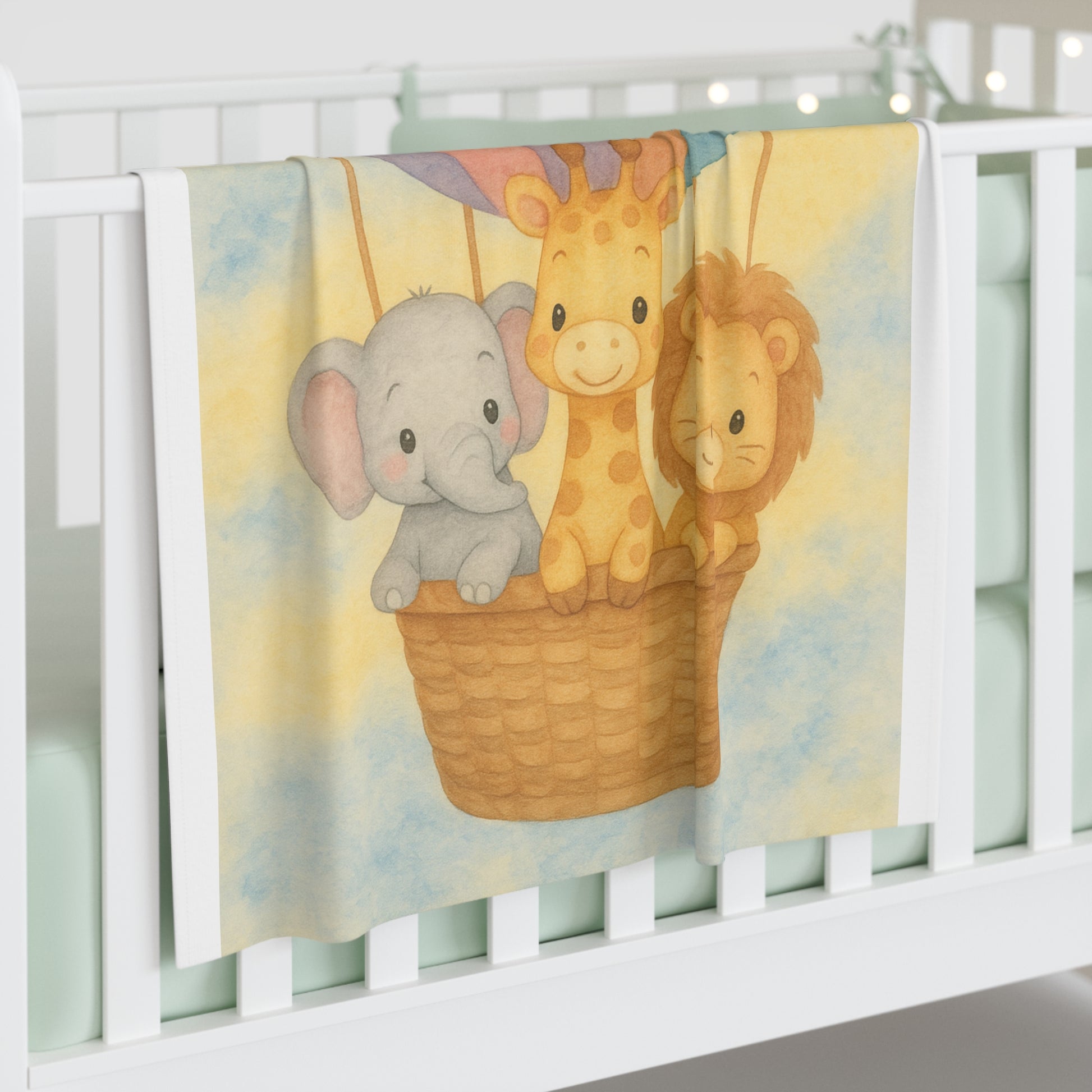 Whimsical Baby Swaddle Blanket