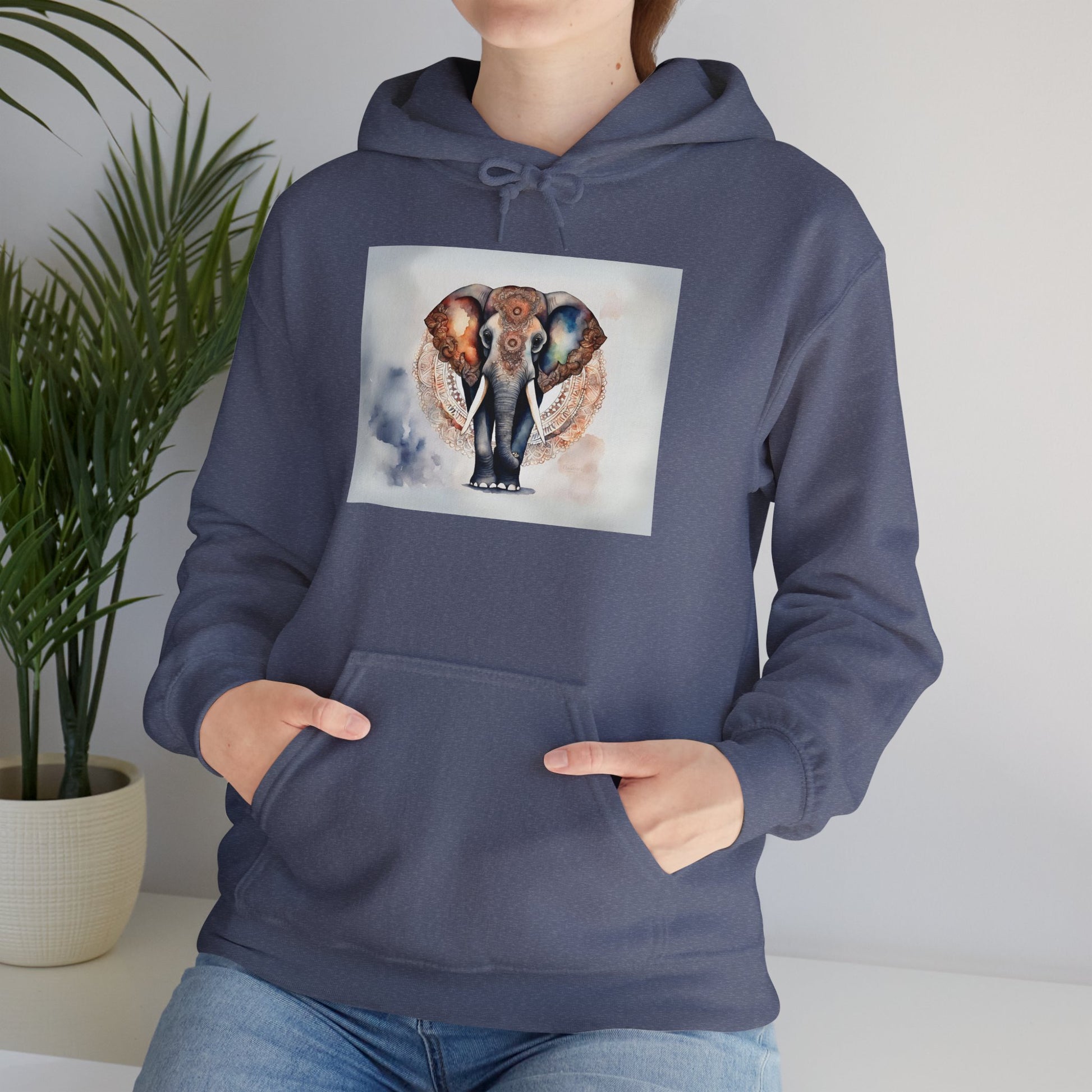 Elephant Mandala Hoodie