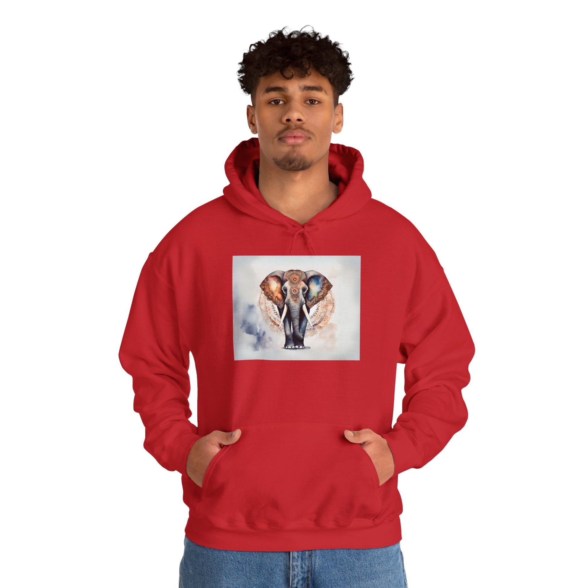 Elephant Mandala Hoodie