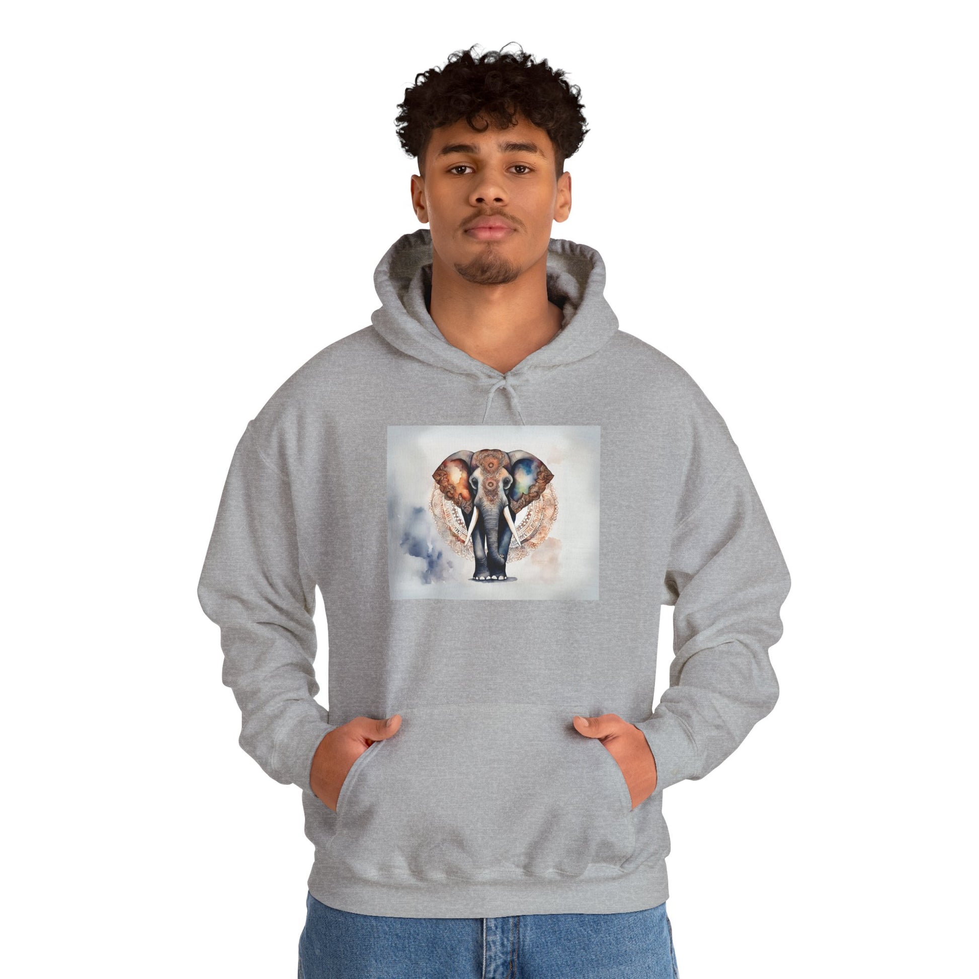 Elephant Mandala Hoodie