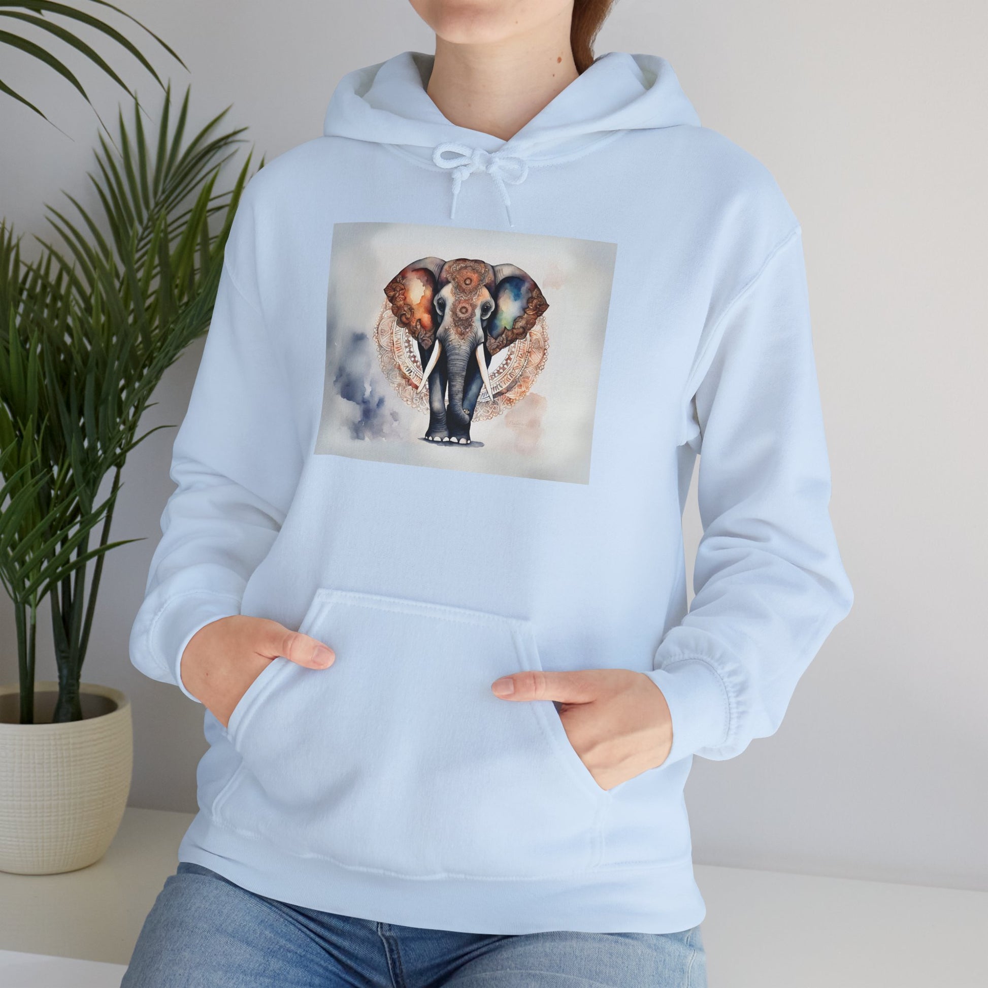 Elephant Mandala Hoodie