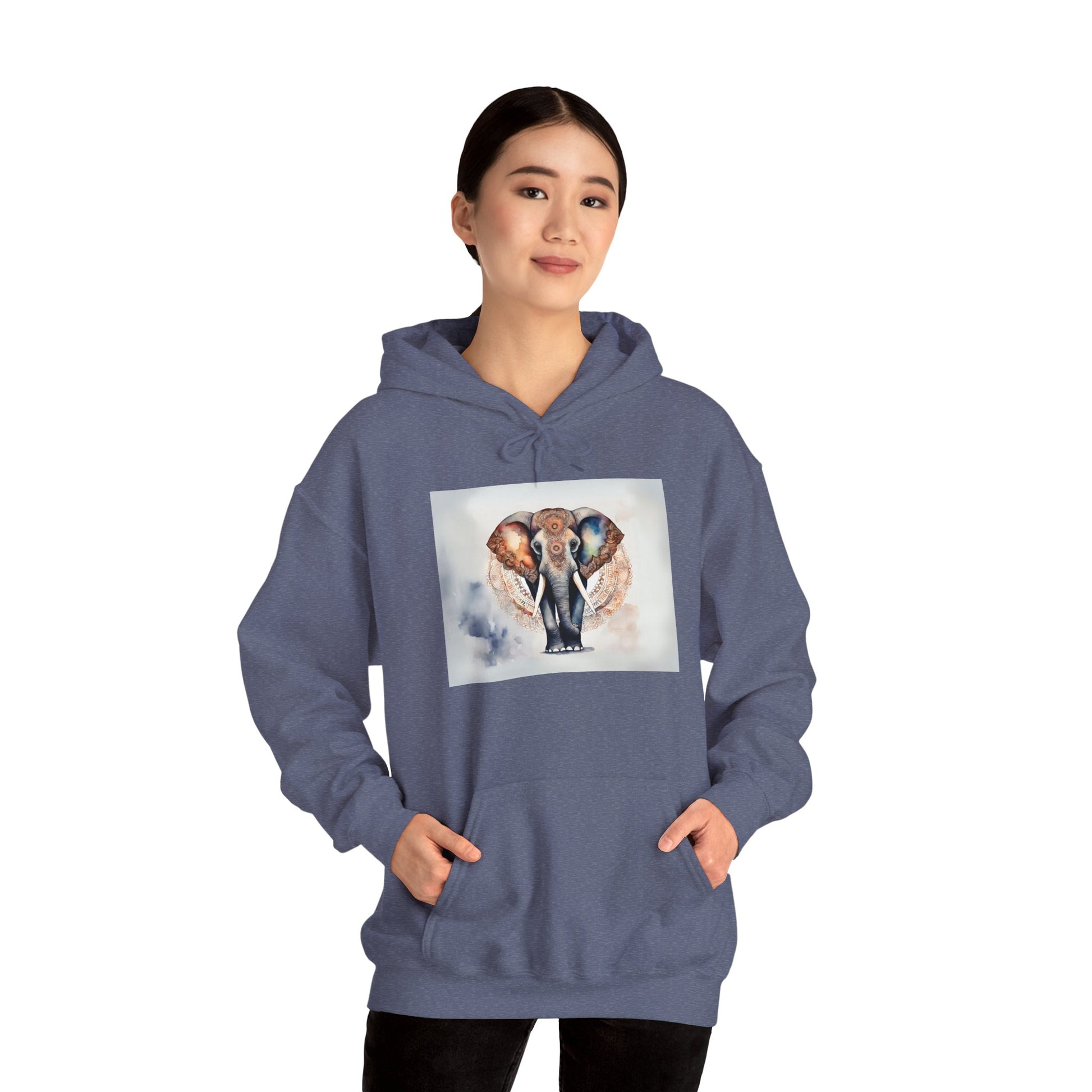 Elephant Mandala Hoodie