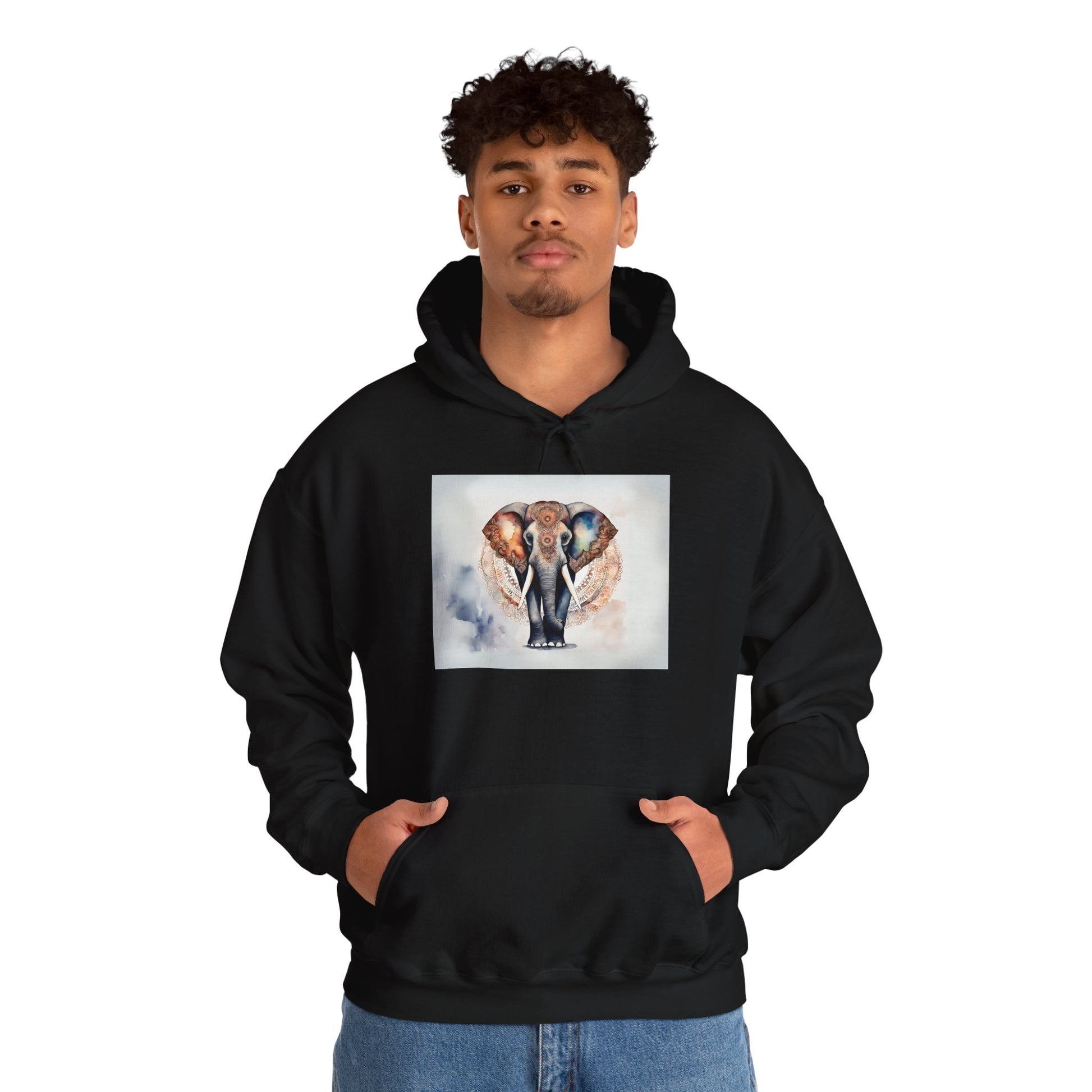 Elephant Mandala Hoodie