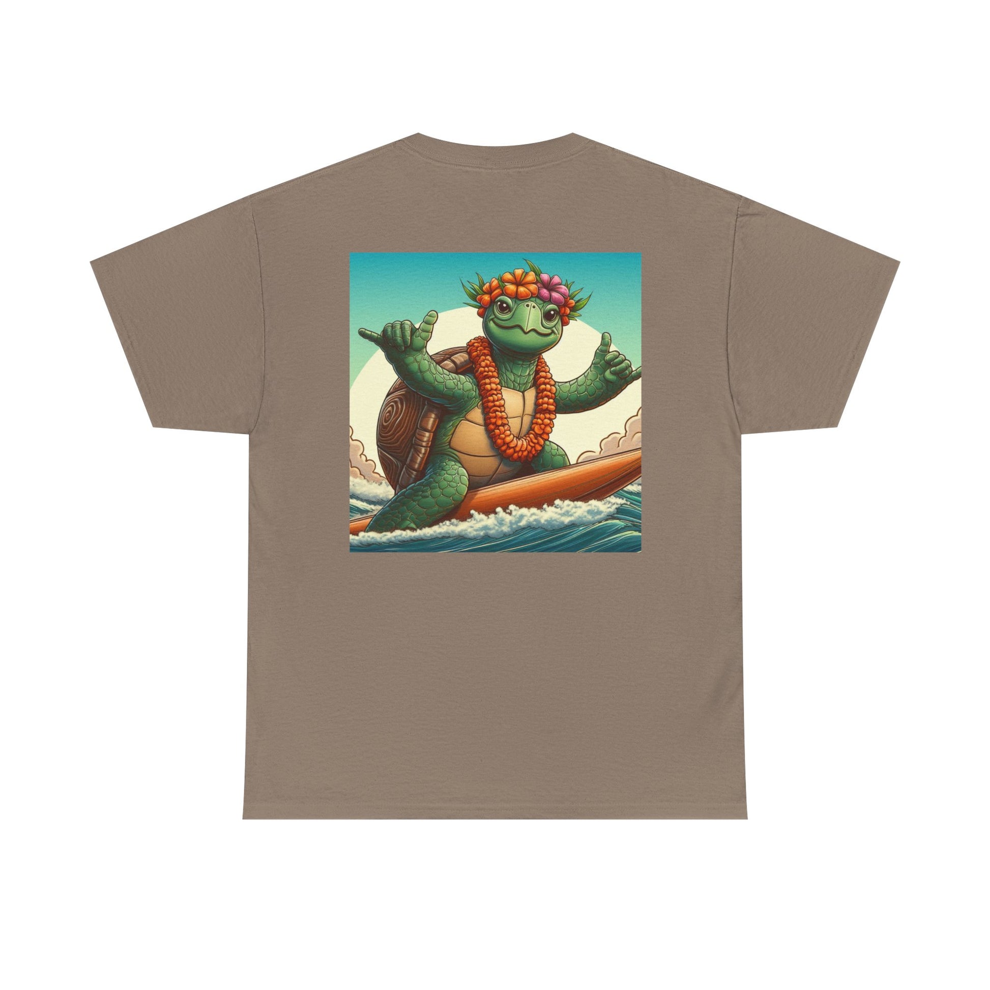 Surfing Turtle Unisex Tee