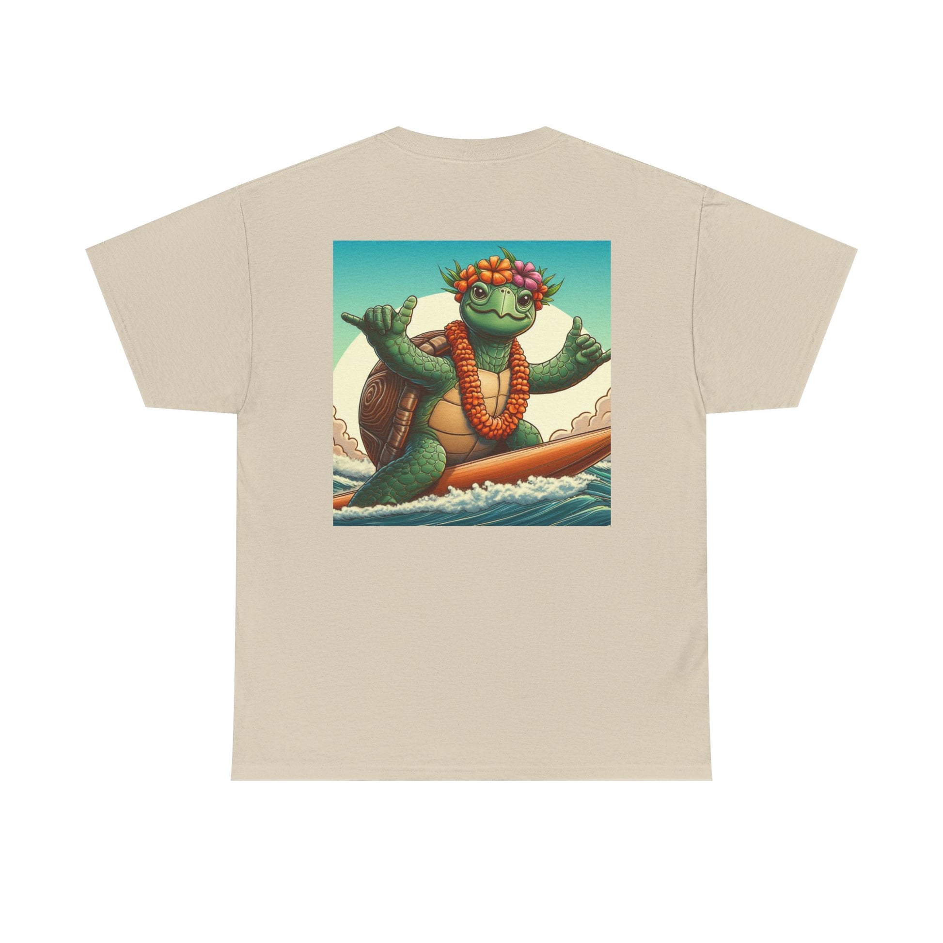 Surfing Turtle Unisex Tee