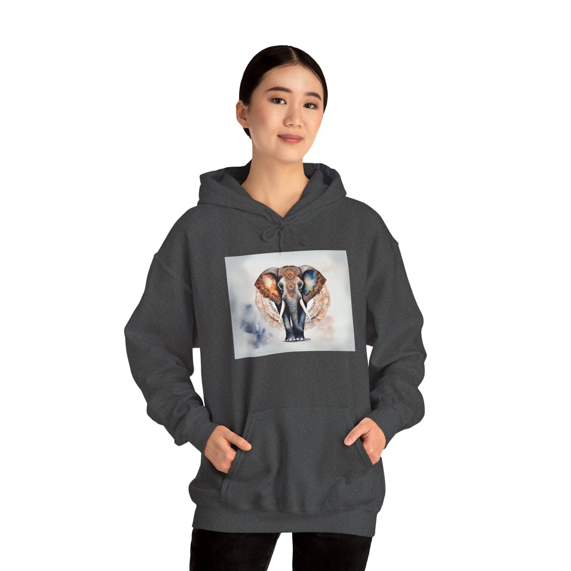 Elephant Mandala Hoodie
