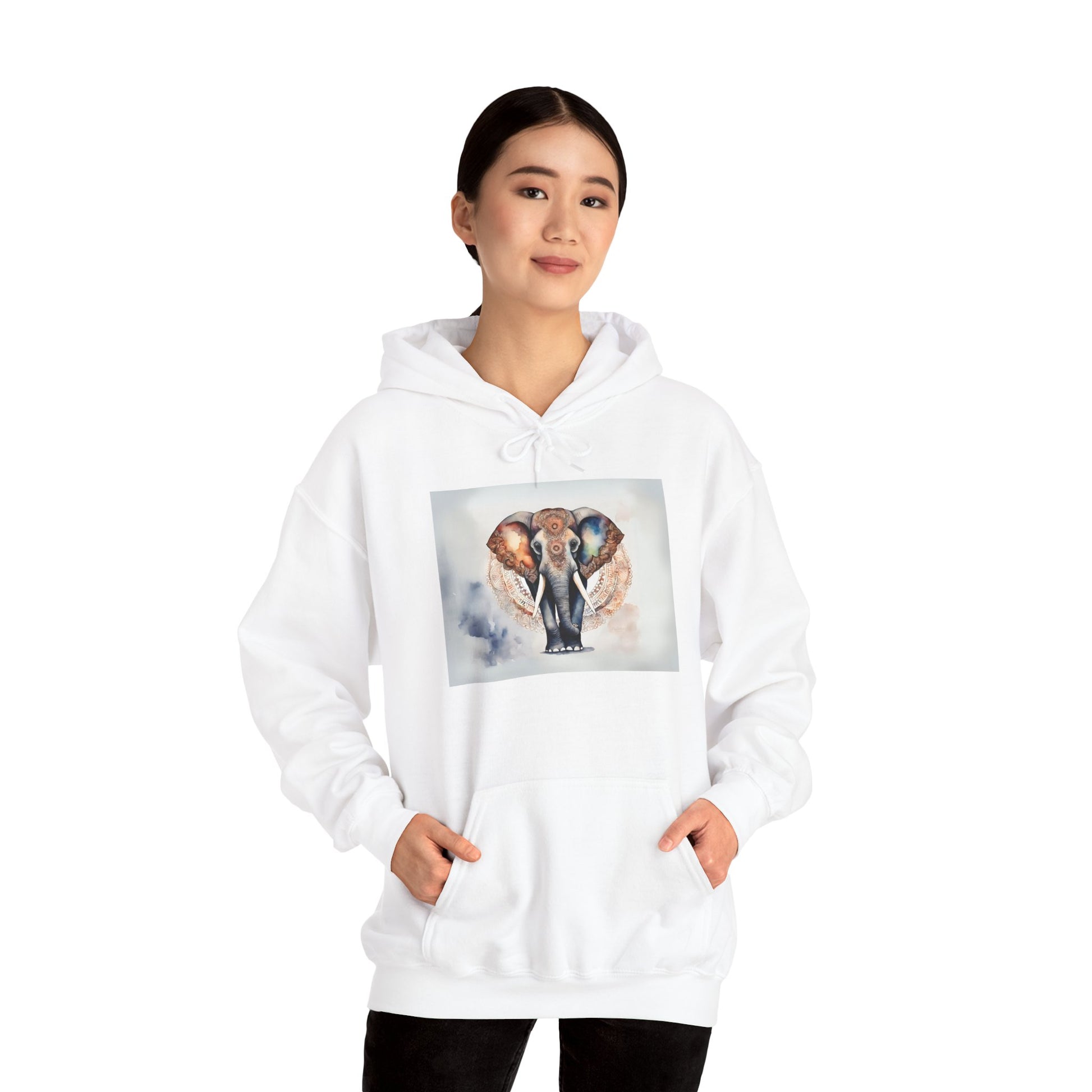 Elephant Mandala Hoodie