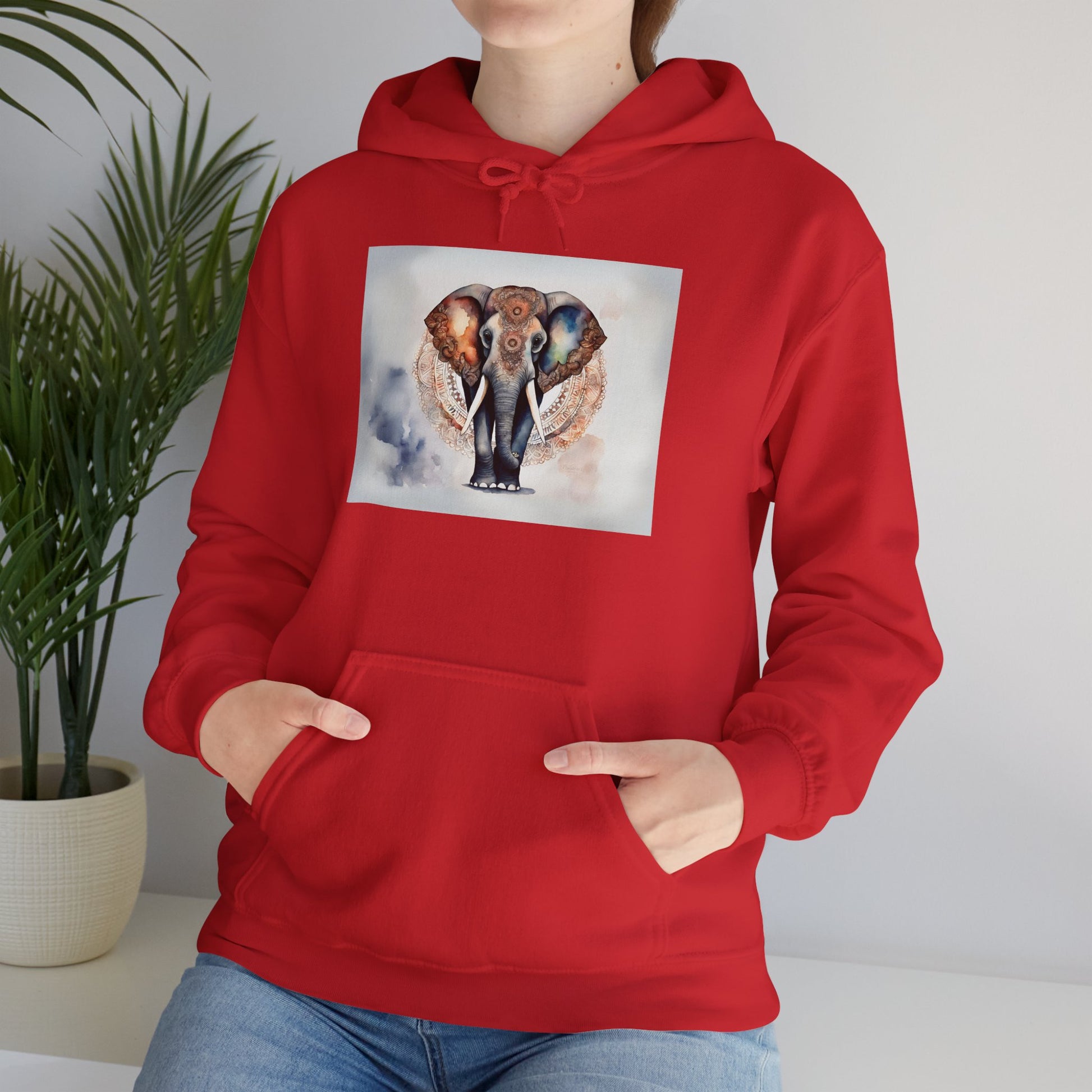 Elephant Mandala Hoodie