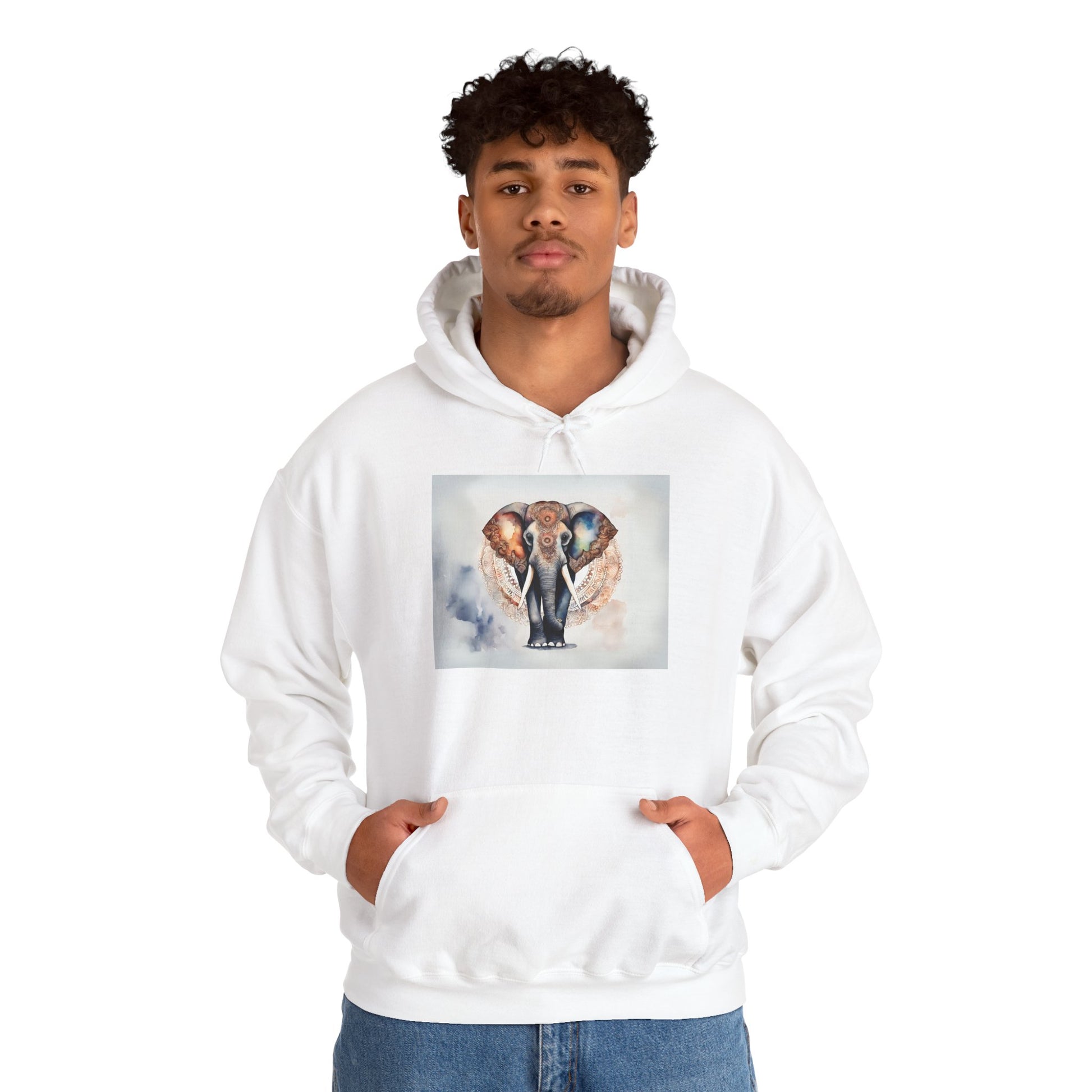 Elephant Mandala Hoodie