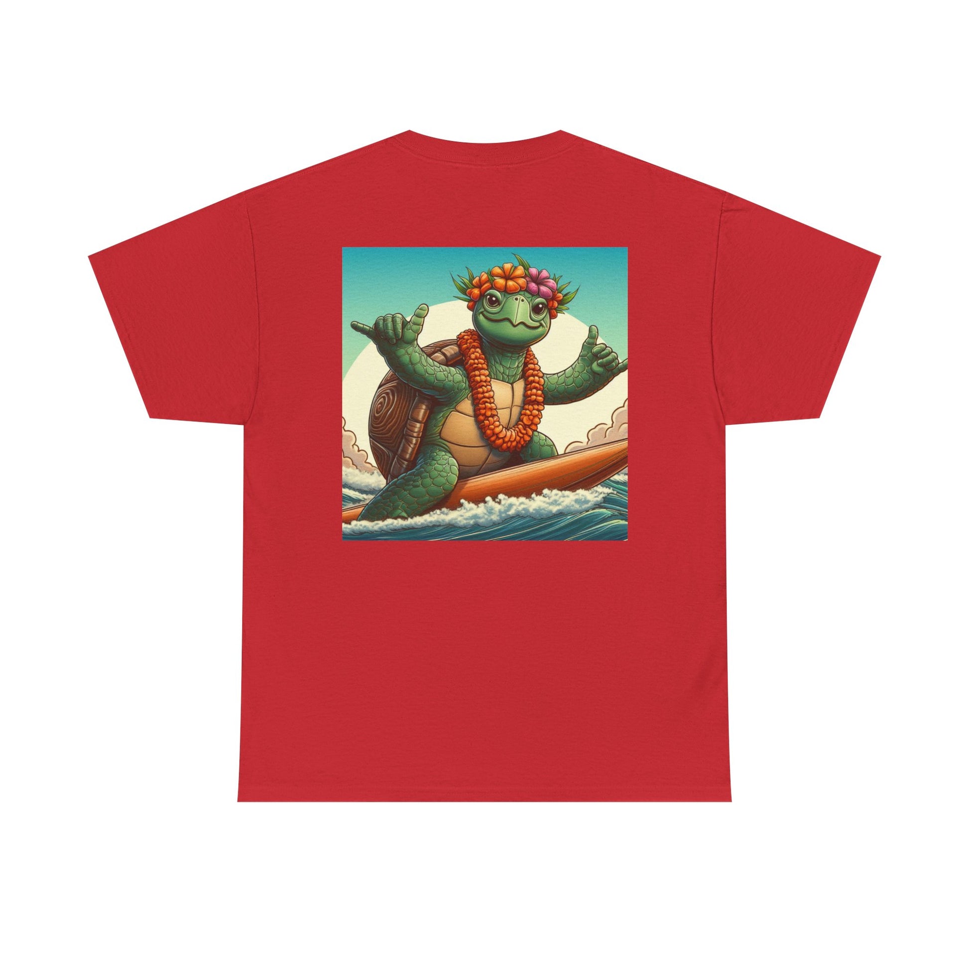 Surfing Turtle Unisex Tee