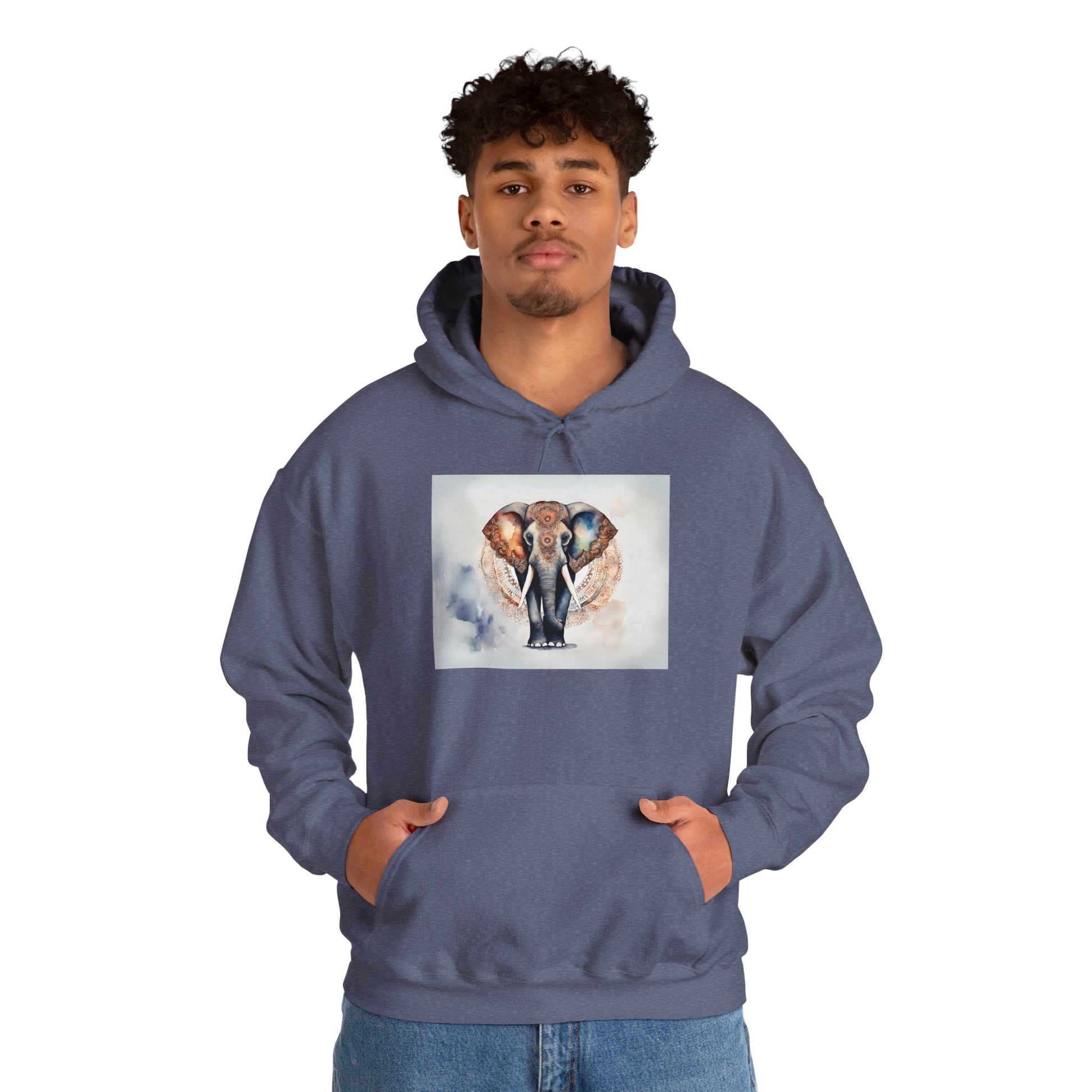 Elephant Mandala Hoodie