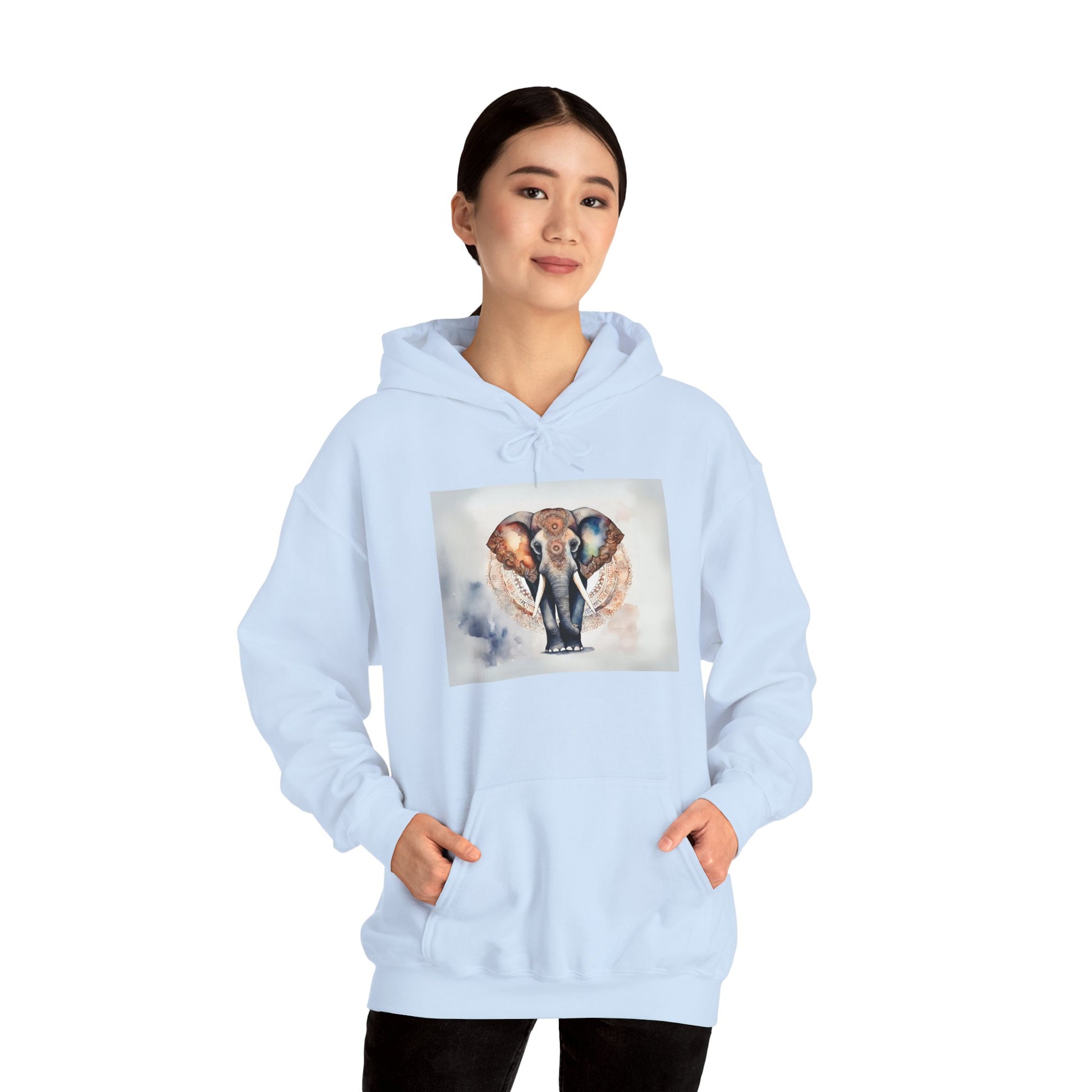Elephant Mandala Hoodie