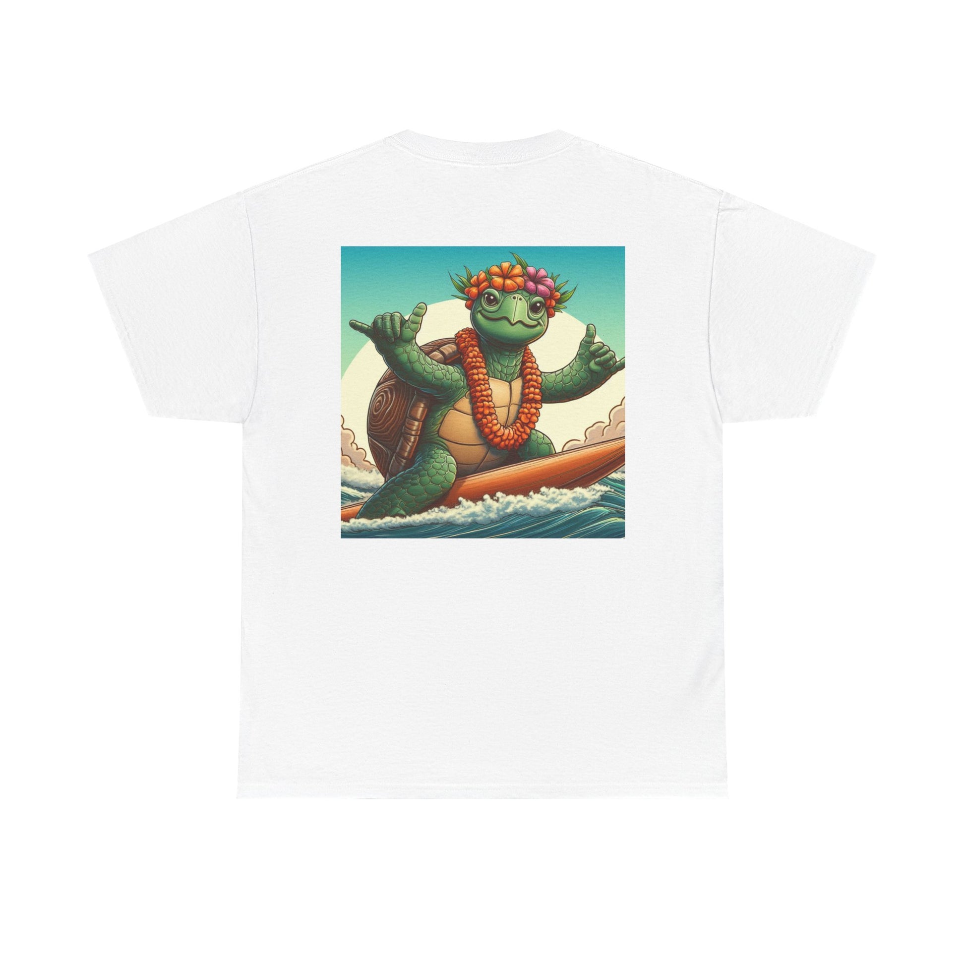 Surfing Turtle Unisex Tee