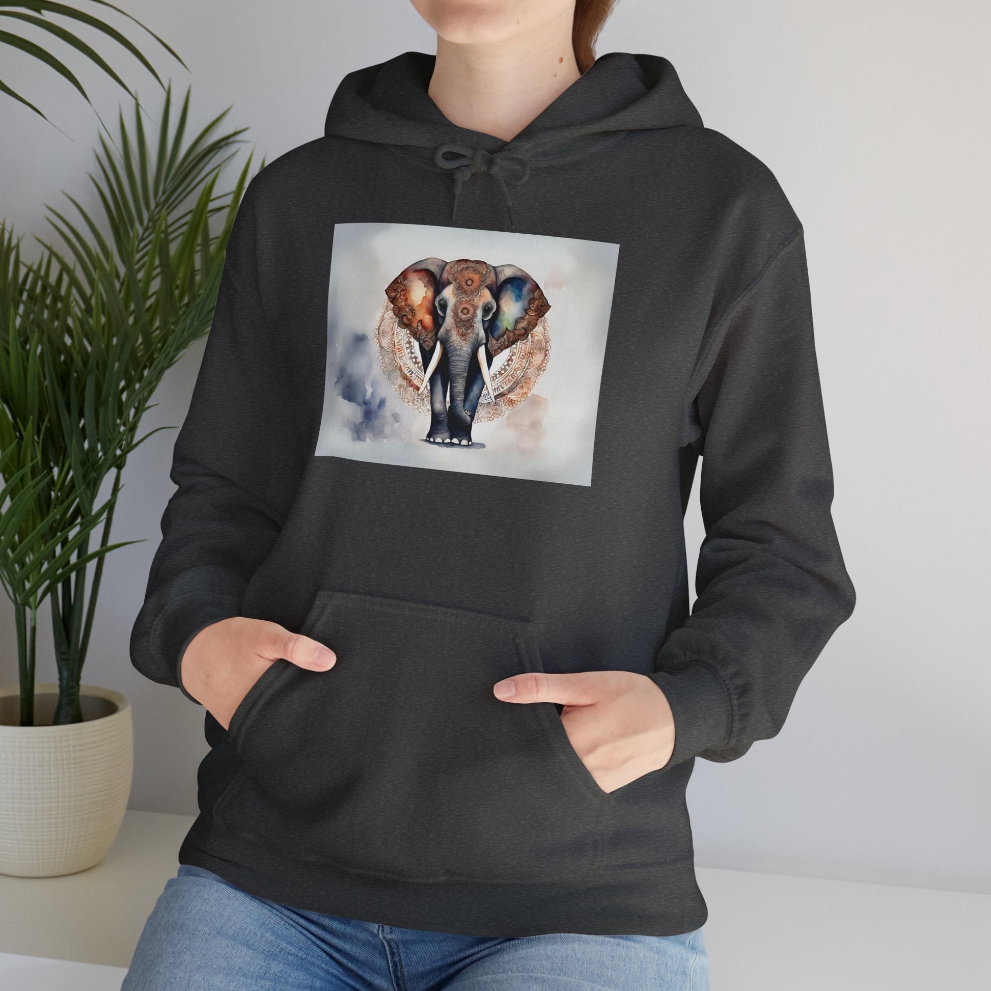 Elephant Mandala Hoodie