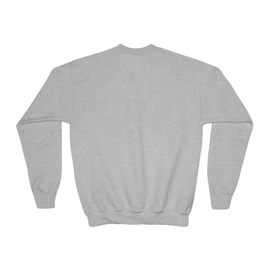 Skiing turtle youth Crewneck Sweatshirt
