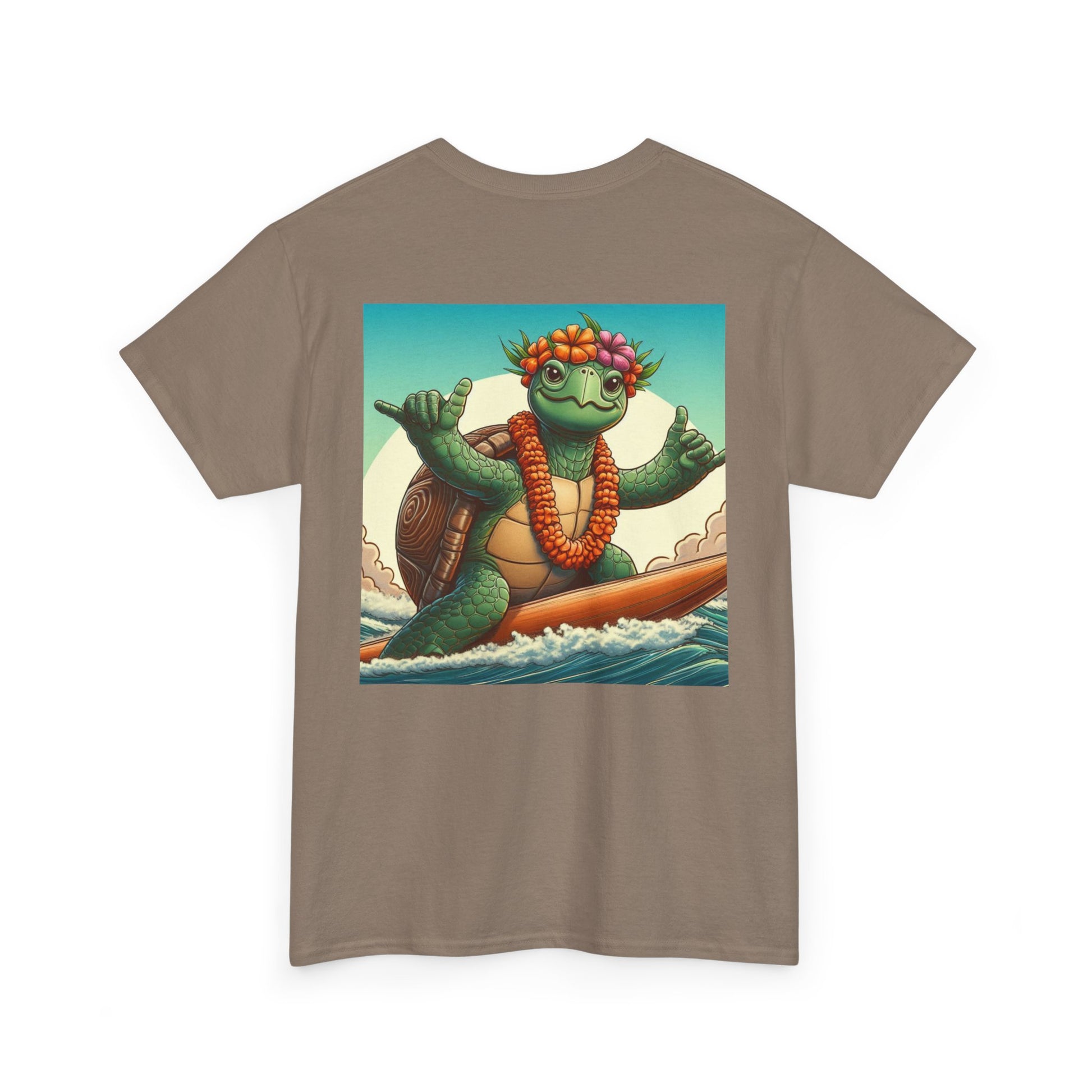 Surfing Turtle Unisex Tee