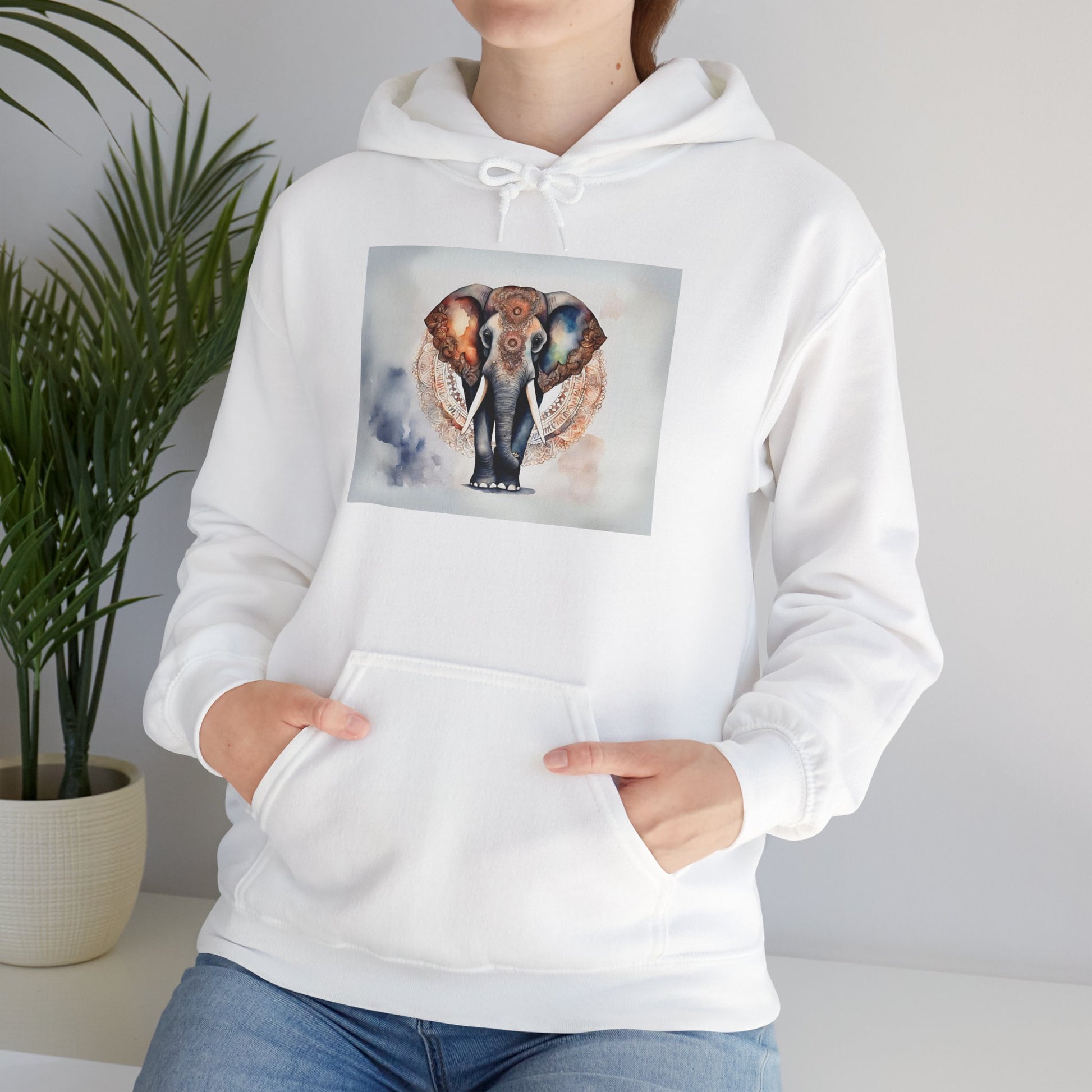 Elephant Mandala Hoodie