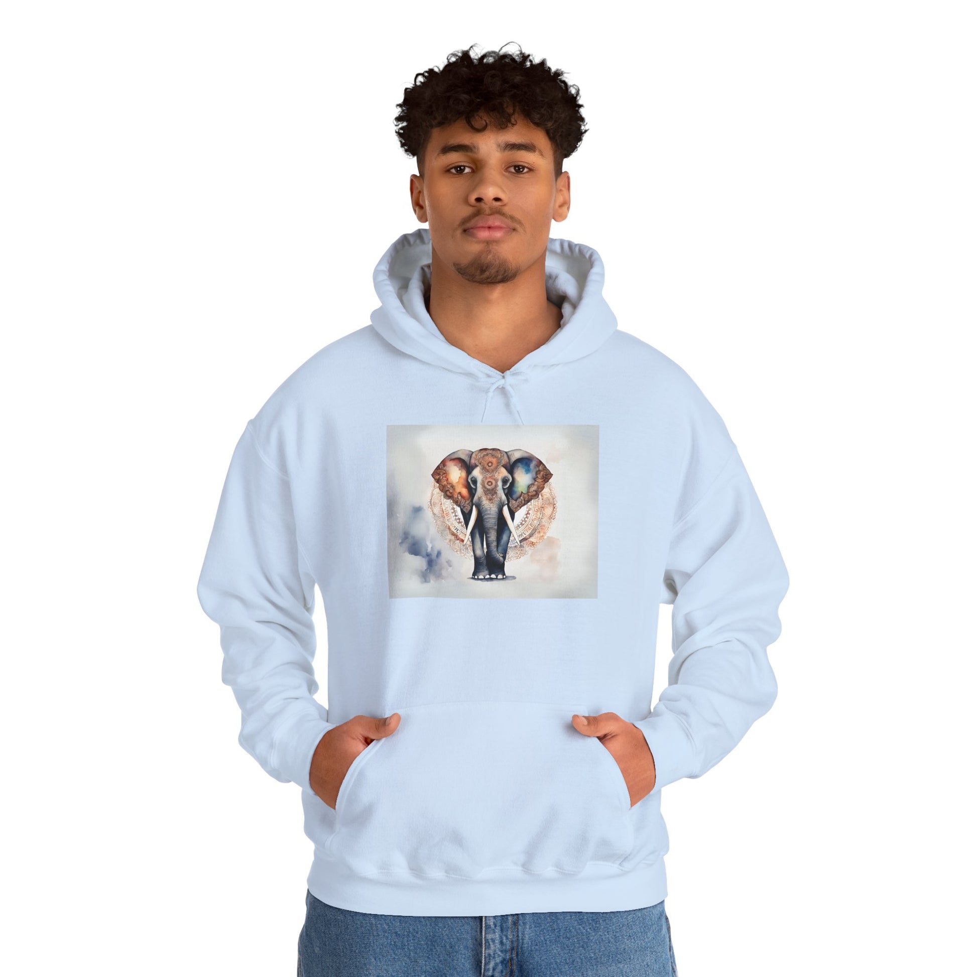 Elephant Mandala Hoodie
