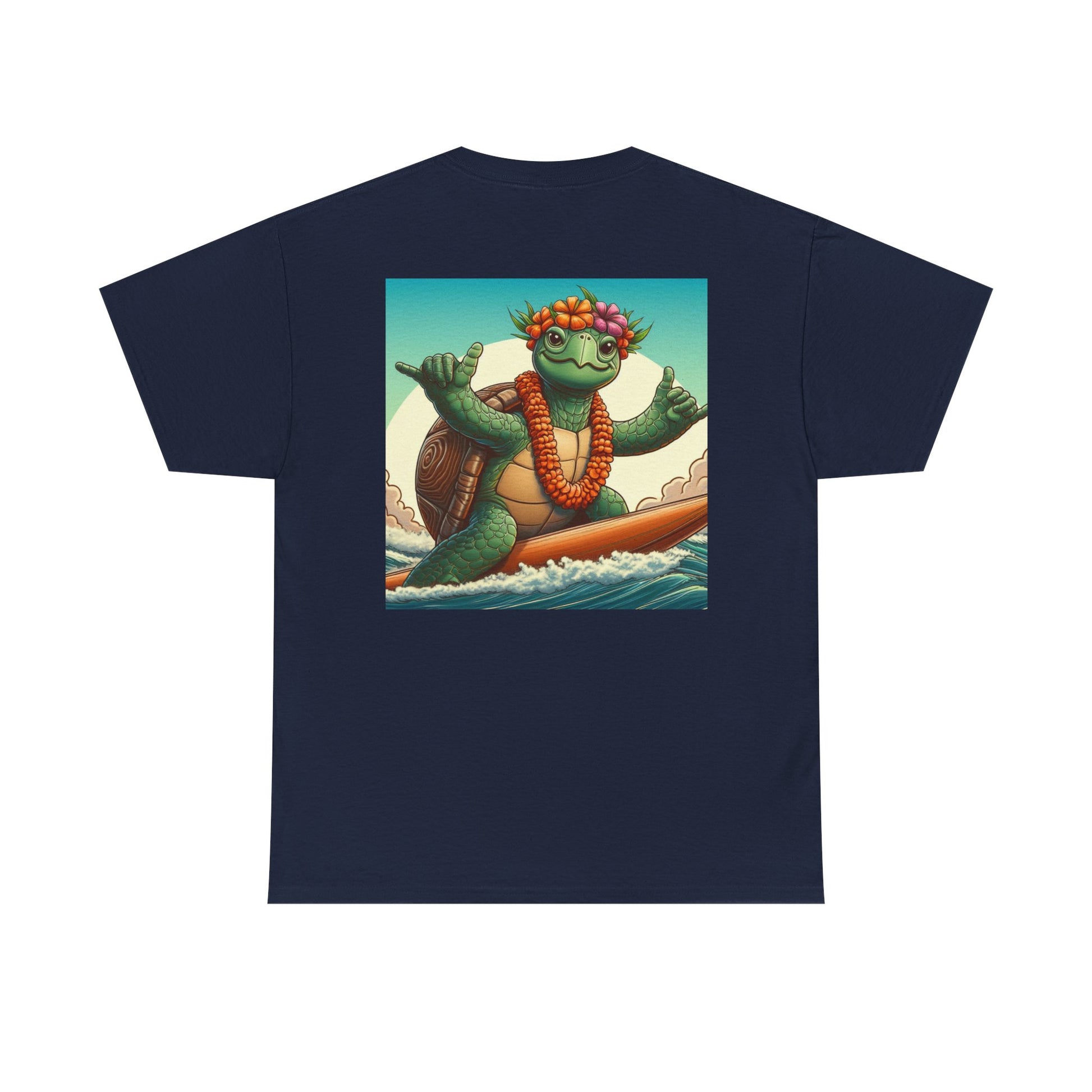 Surfing Turtle Unisex Tee