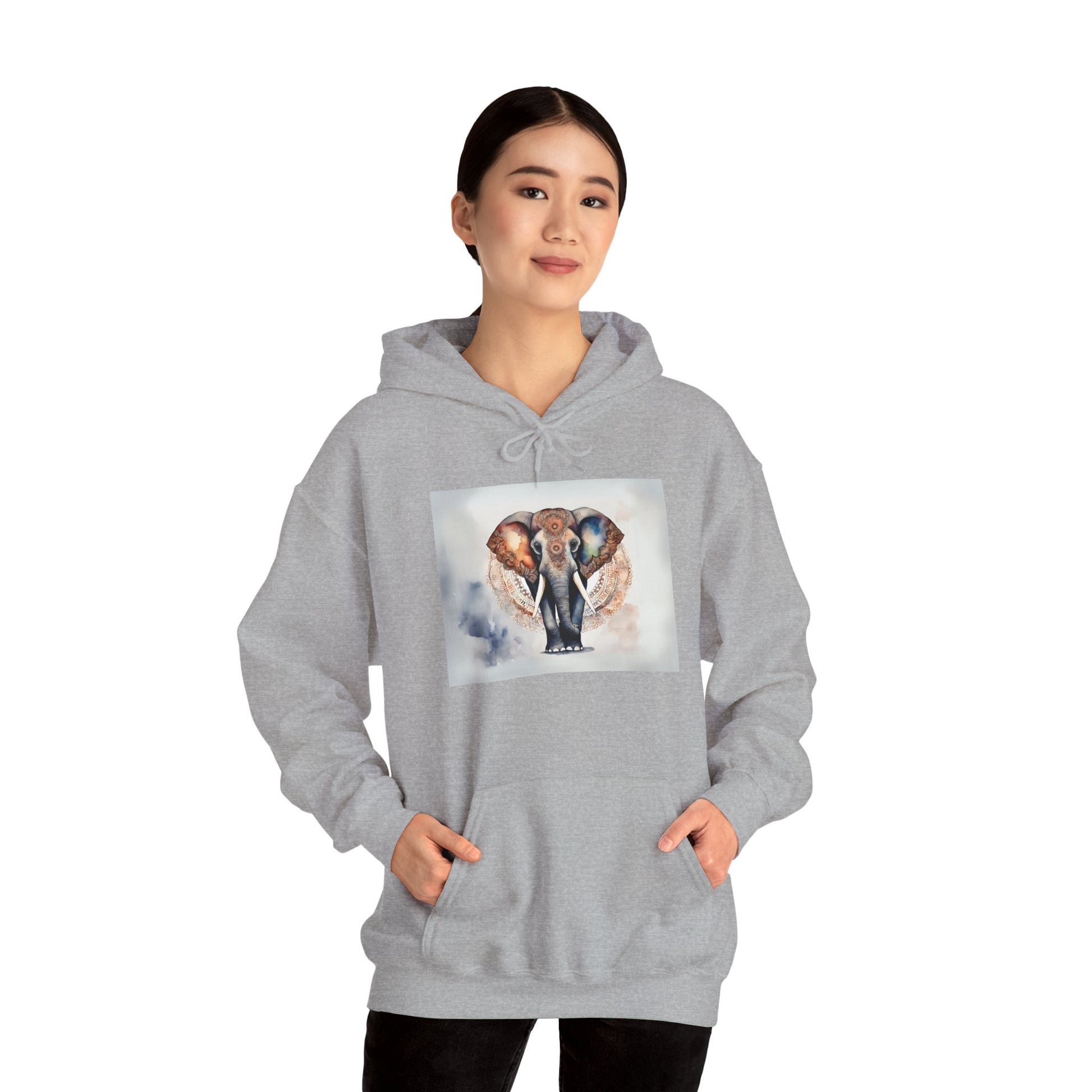 Elephant Mandala Hoodie