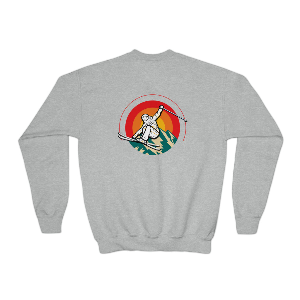 Youth ski jump Crewneck Sweatshirt