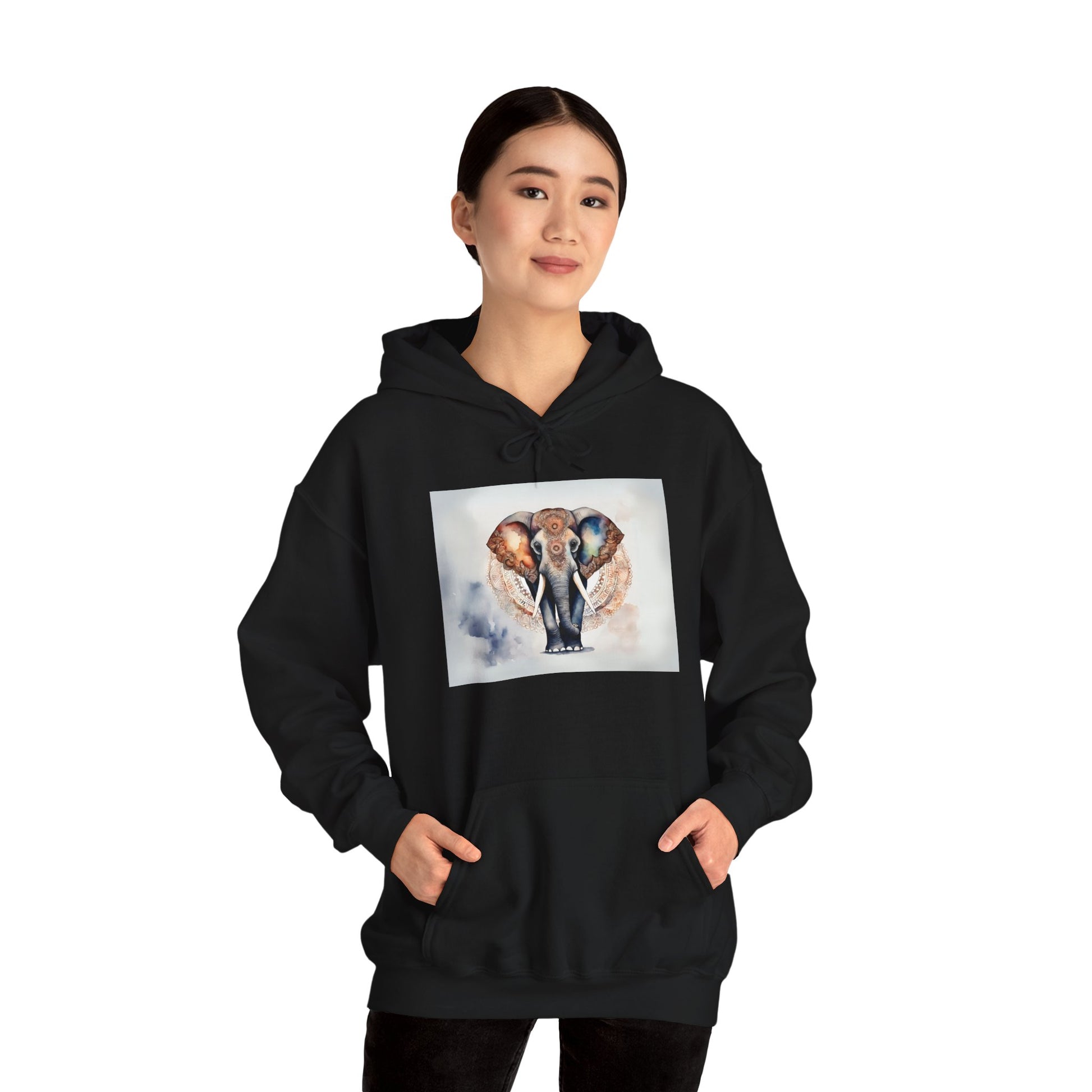 Elephant Mandala Hoodie