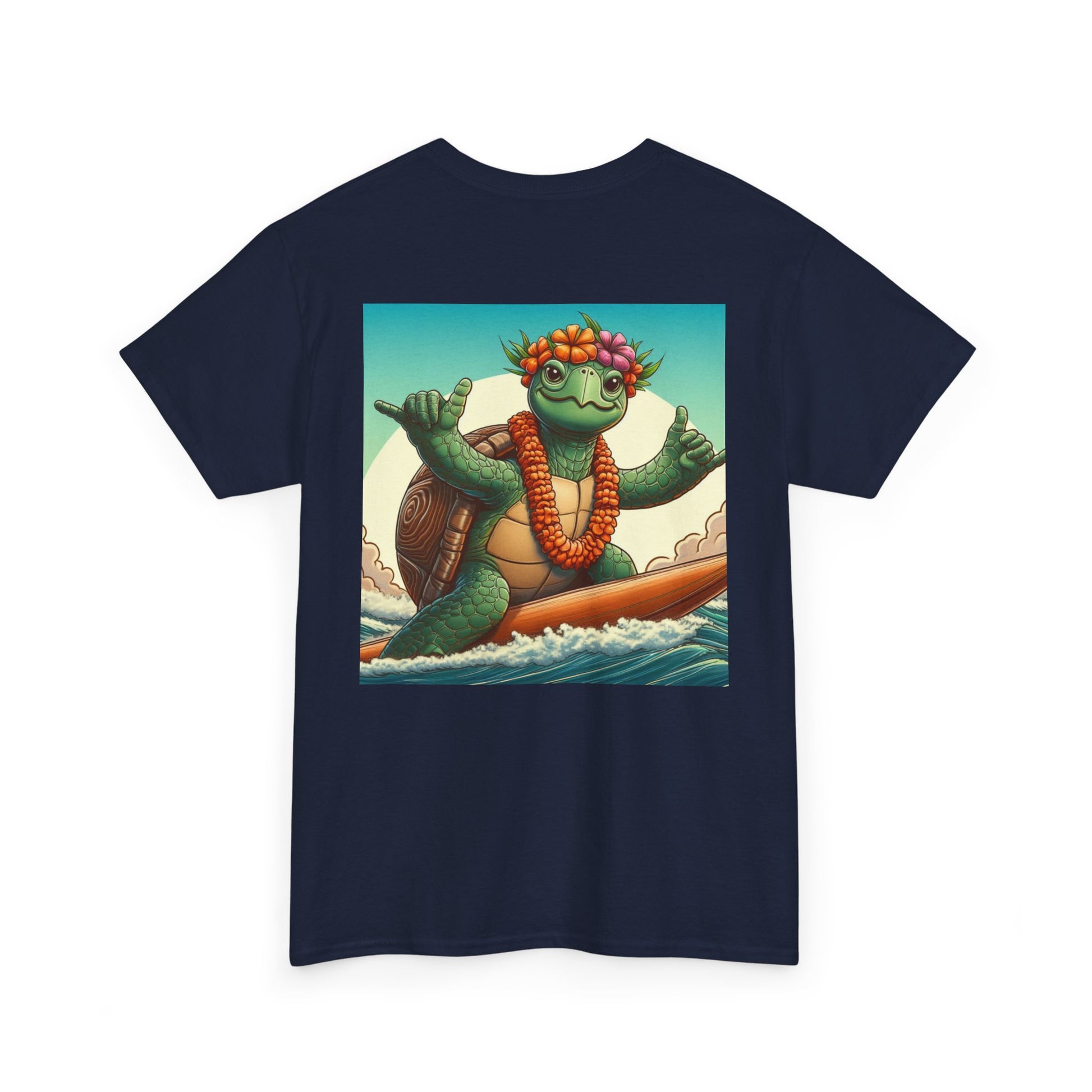 Surfing Turtle Unisex Tee