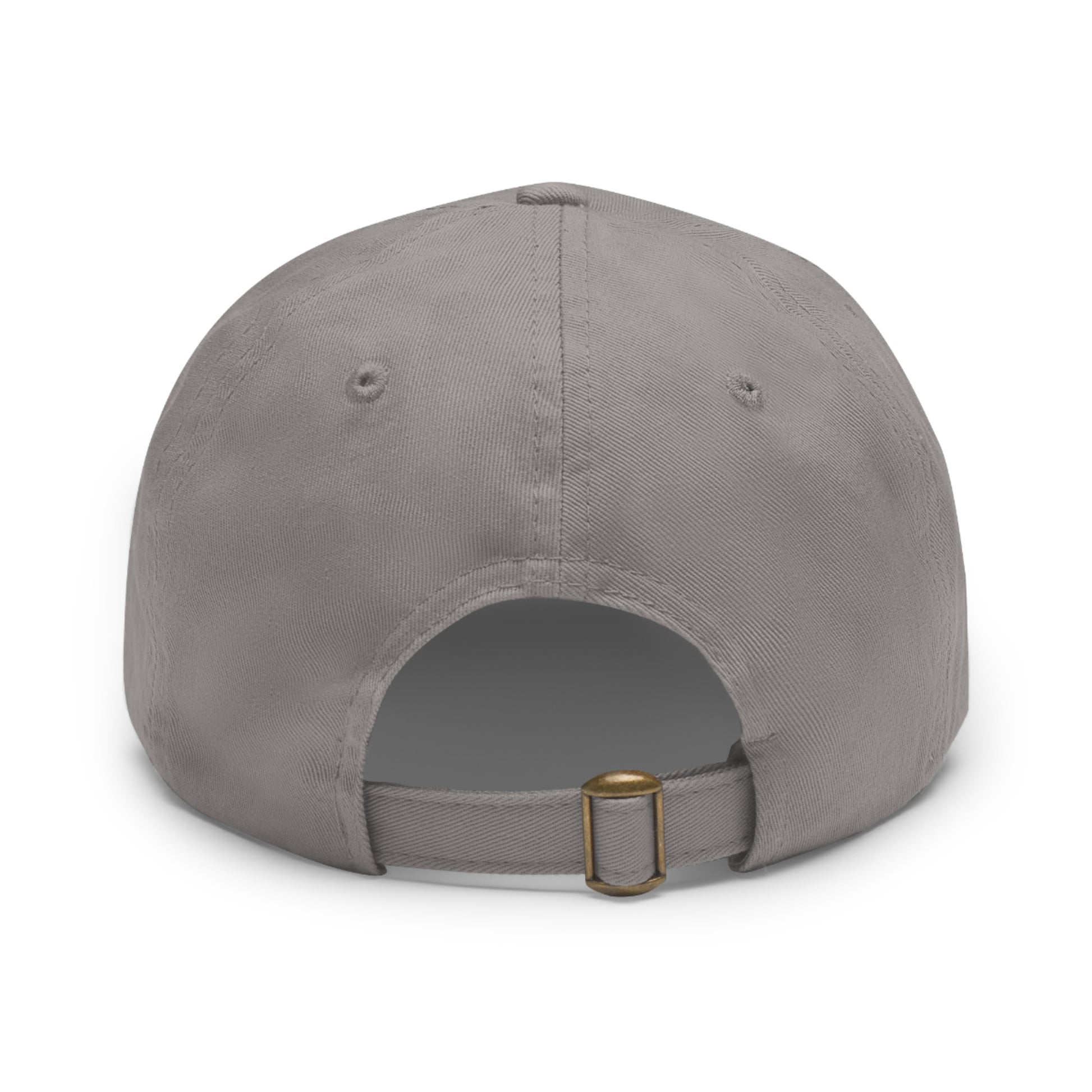 Ski Jump baseball cap Leather Patch (Round)