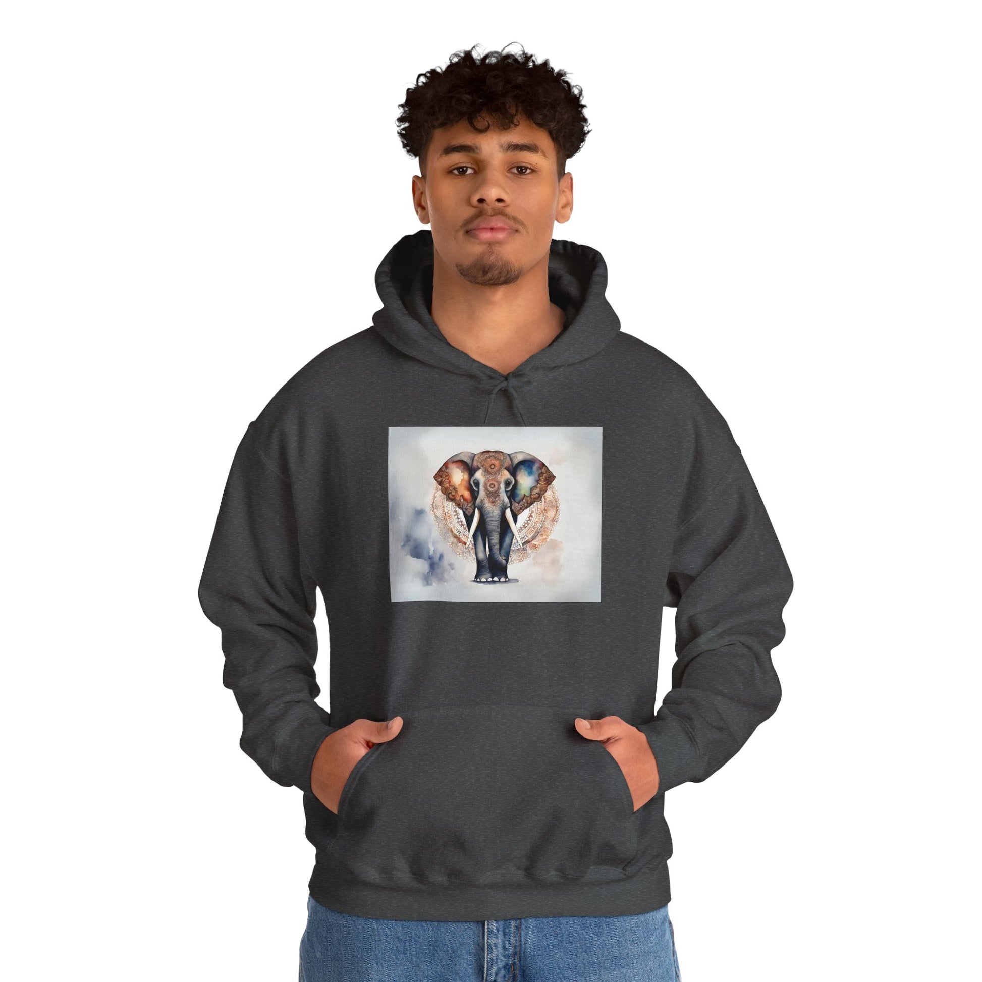 Elephant Mandala Hoodie