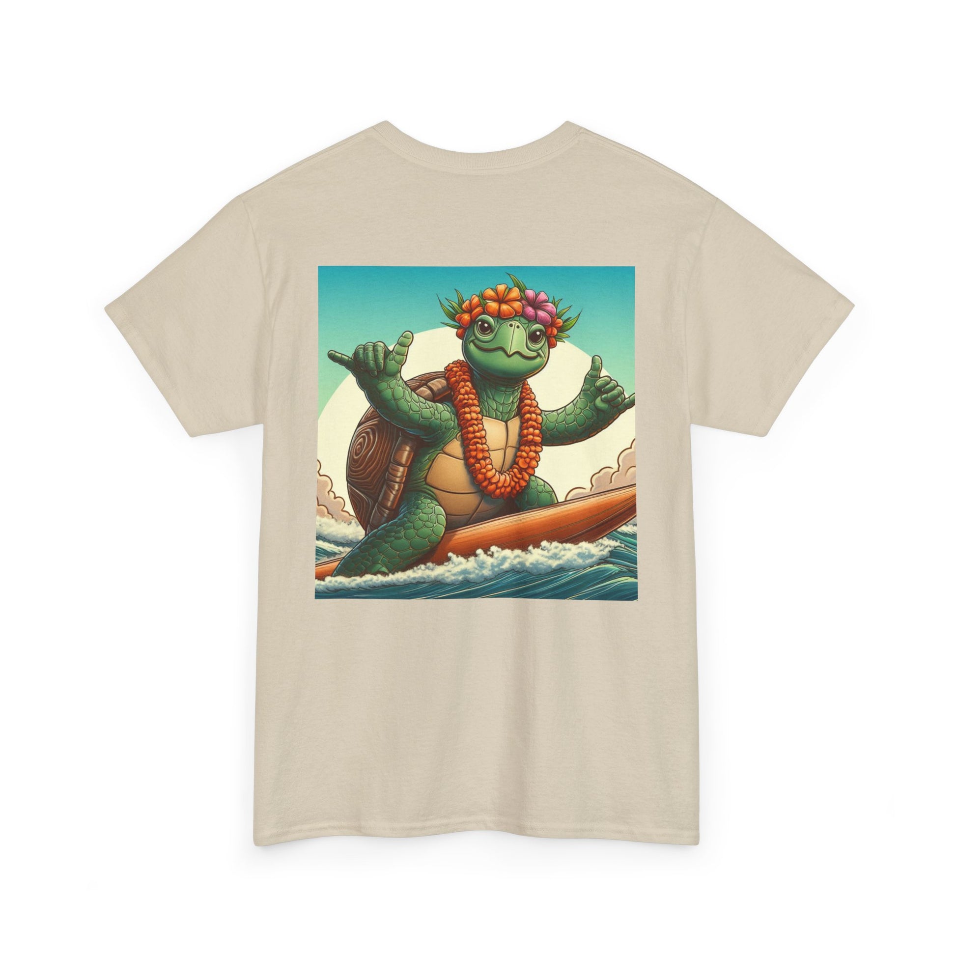 Surfing Turtle Unisex Tee