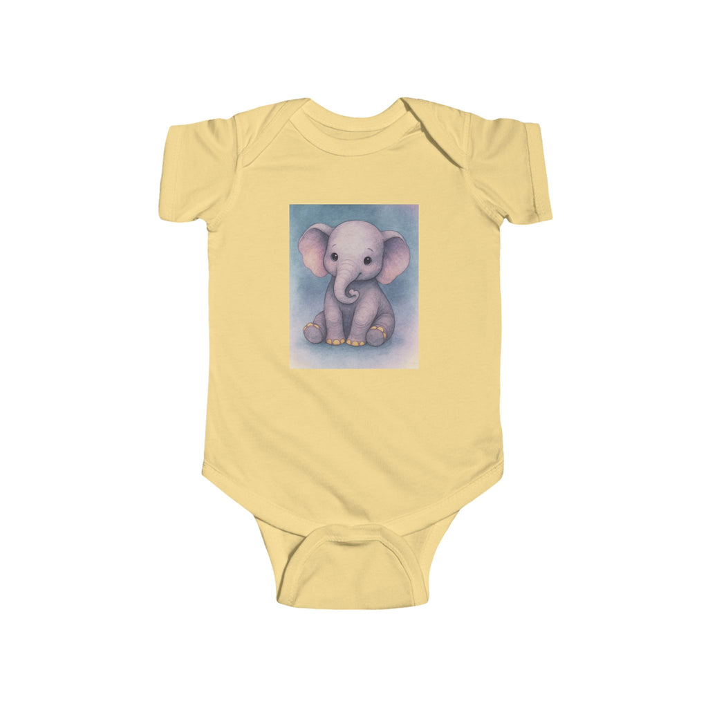 Cute Elephant Infant Bodysuit