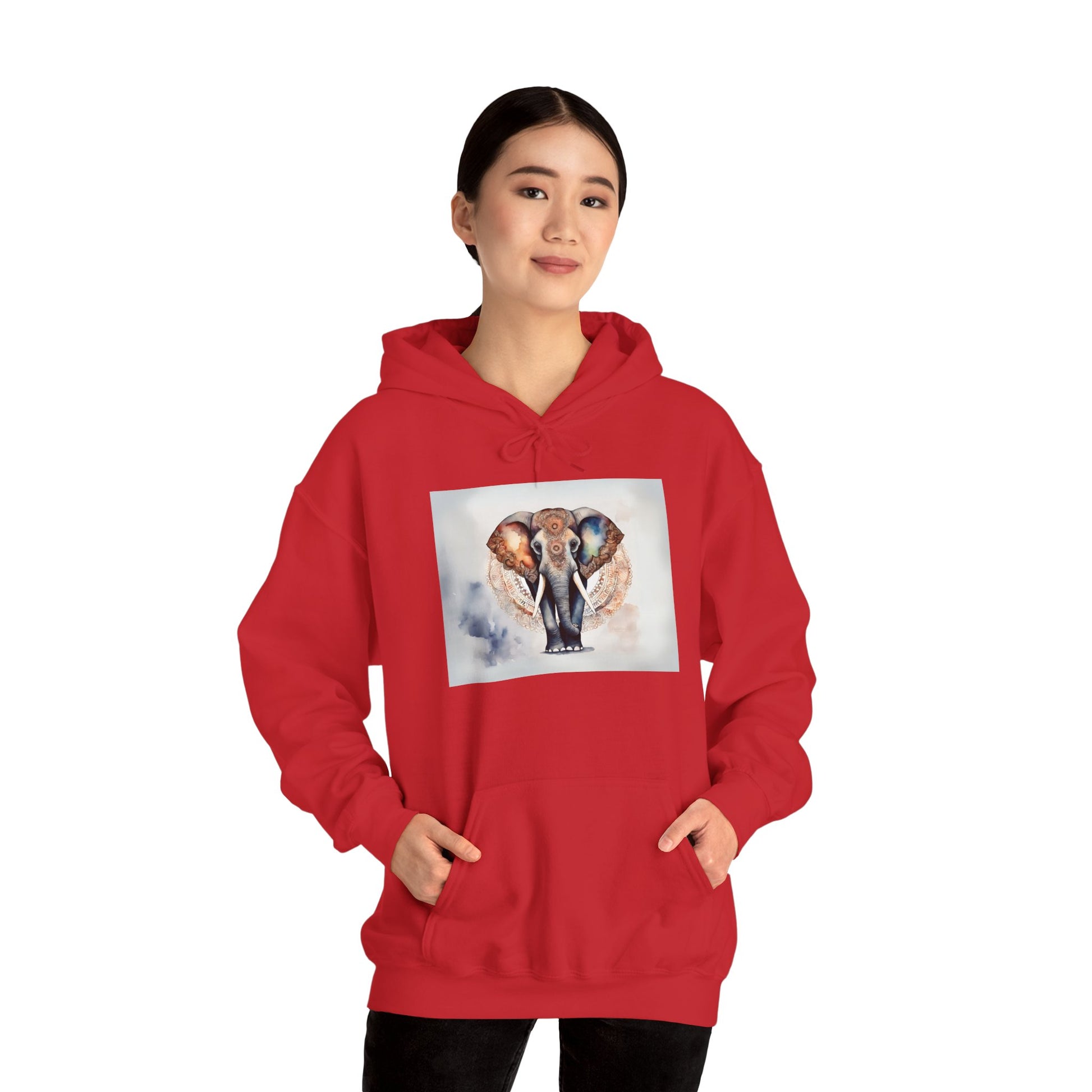 Elephant Mandala Hoodie